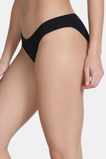 Zivame Low Rise Full Coverage Bikini Panty (Pack of 3) - Multicolor — image 12